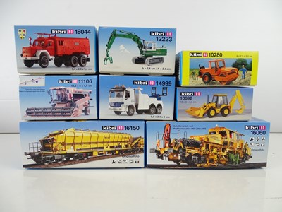 Lot 244 - A quantity of KIBRI HO Scale vehicle kits -...