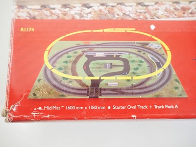 Lot 284 - A pair of HORNBY OO gauge train sets...