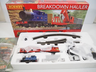 Lot 284 - A pair of HORNBY OO gauge train sets...