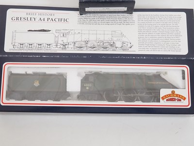 Lot 343 - A pair of BACHMANN OO gauge Class A4 steam...