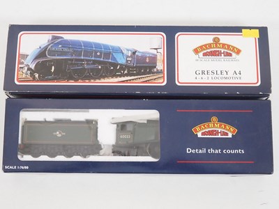 Lot 344 - A pair of BACHMANN OO gauge Class A4 steam...