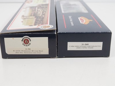 Lot 345 - A pair of BACHMANN OO gauge steam locomotives...