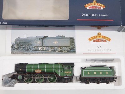 Lot 345 - A pair of BACHMANN OO gauge steam locomotives...