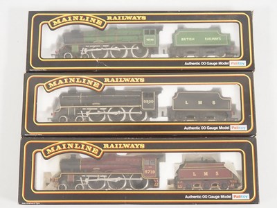 Lot 363 - A group of MAINLINE OO gauge steam locomotives...