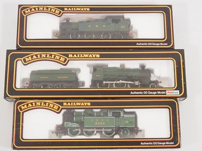 Lot 364 - A group of MAINLINE OO gauge steam locomotives...