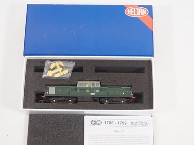 Lot 366 - A HELJAN OO gauge 17001 class 17 diesel...