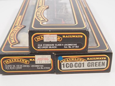 Lot 378 - A group of MAINLINE OO gauge locomotives...