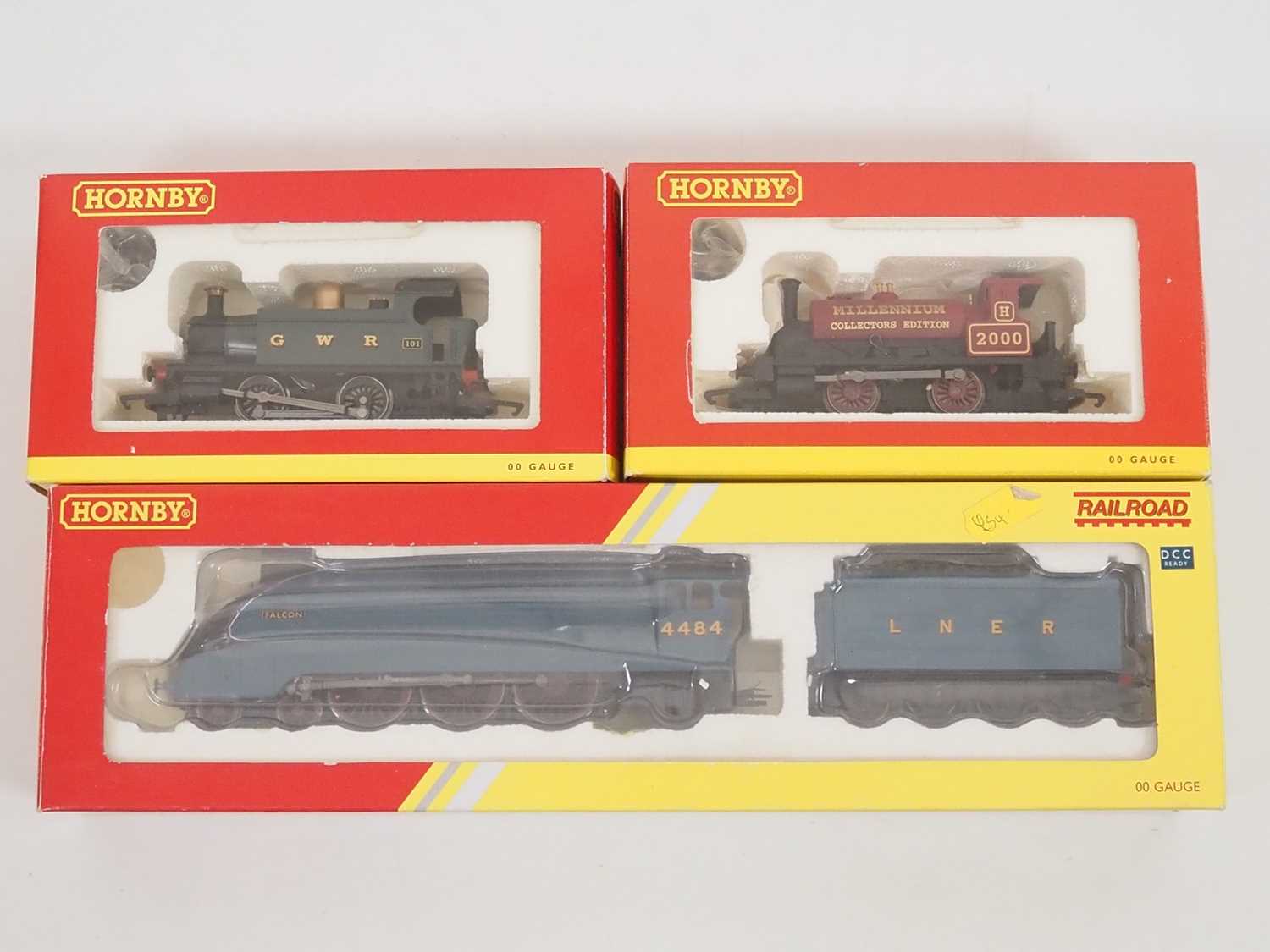 Lot 382 - A group of HORNBY OO gauge steam locomotives...