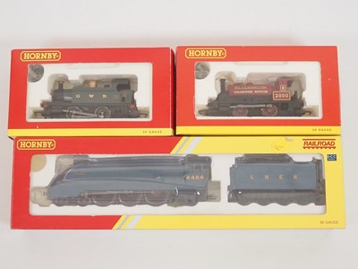 Lot 382 - A group of HORNBY OO gauge steam locomotives...