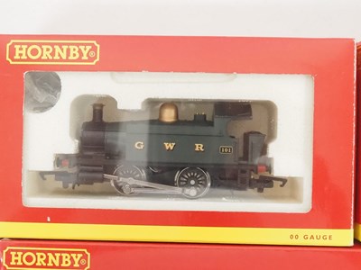 Lot 382 - A group of HORNBY OO gauge steam locomotives...