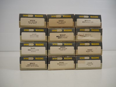 Lot 425 - A mixed group of WRENN OO gauge wagons of...