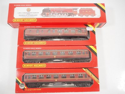 Lot 465 - A group of HORNBY OO gauge LMS rolling stock...