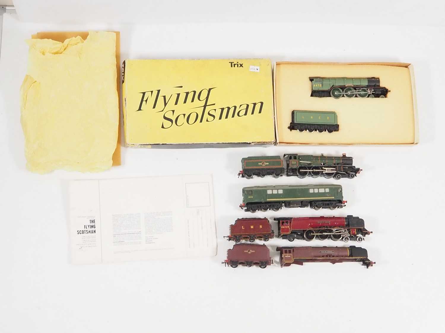 Lot 478 - A group of OO gauge locomotives by TRIX,...