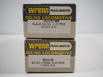 Lot 506 - A pair of rarer WRENN OO gauge non-powered...