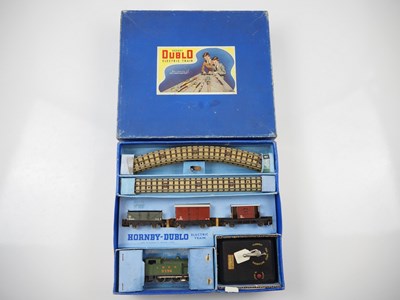 Lot 512 - A HORNBY DUBLO OO gauge EDG7 3-rail LNER Tank...