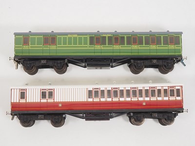 Lot 516 - A pair of ACE TRAINS O gauge tinplate brake...