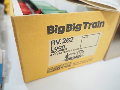 Lot 525 - A group of TRI-ANG Big Big Train boxed rolling...