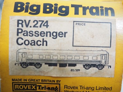 Lot 525 - A group of TRI-ANG Big Big Train boxed rolling...