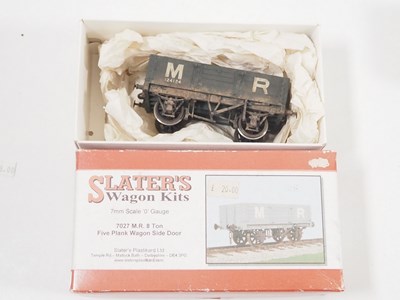 Lot 533 - A group of O gauge kitbuilt based wagons by...