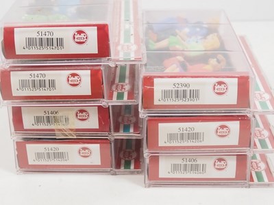 Lot 537 - A group of LGB G scale figure packs together...