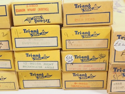 Lot 54 - A large group of vintage TRI-ANG MINIC ship...