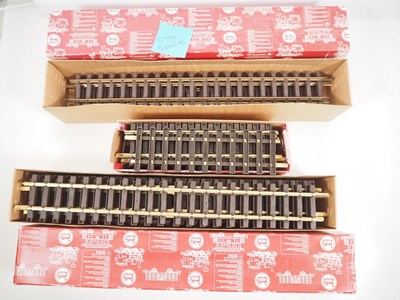 Lot 544 - A group of LGB 45mm gauge G scale boxed track...
