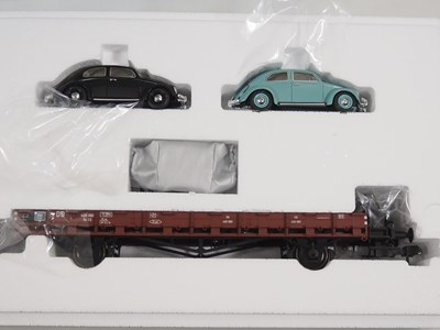 Lot 548 - A group of MARKLIN Gauge 1 wagons comprising...