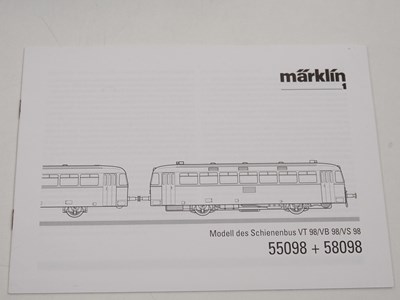 Lot 551 - A MARKLIN Gauge 1 55098 German outline...