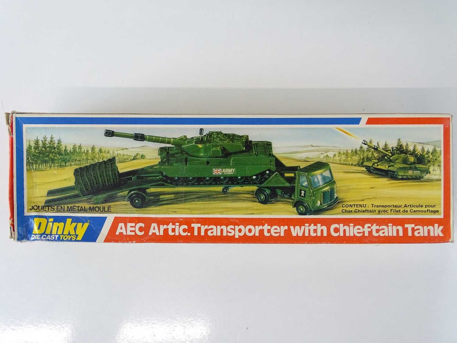 Lot 274 - A DINKY 616 AEC Artic Transporter with...