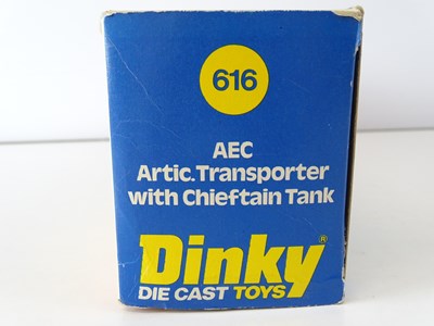 Lot 274 - A DINKY 616 AEC Artic Transporter with...