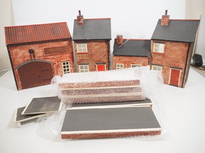 Lot 557 - A group of G gauge or Gauge 1 low relief...