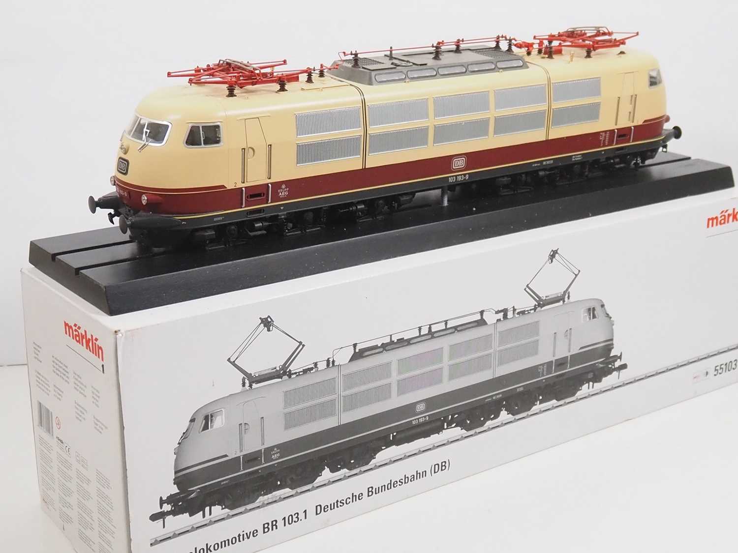 Lot 563 - A MARKLIN Gauge 1 55103 German outline BR103...