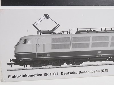 Lot 563 - A MARKLIN Gauge 1 55103 German outline BR103...