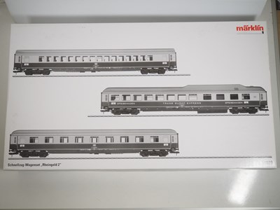 Lot 574 - A MARKLIN Gauge 1 58039 'Rheingold 2' triple...