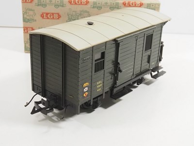 Lot 577 - A group of LGB G gauge rolling stock...