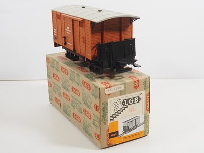 Lot 577 - A group of LGB G gauge rolling stock...