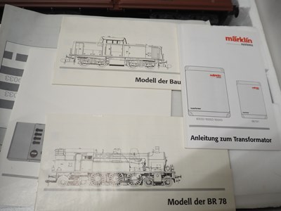 Lot 581 - A MARKLIN Gauge 1 55033 Digital Duo starter...