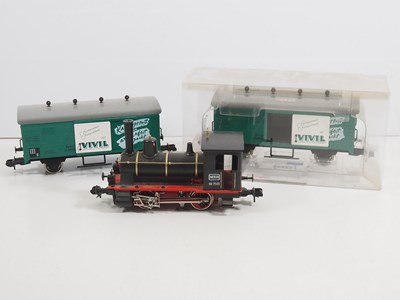 Lot 583 - A group of MARKLIN Maxi series Gauge 1 rolling...