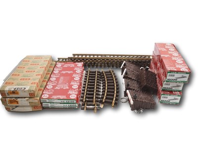 Lot 589 - A mixed group of LGB boxed and unboxed track...