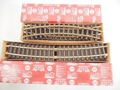 Lot 591 - A group of LGB G scale track sections...