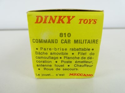 Lot 279 - A FRENCH DINKY 810 Command Car Militaire...