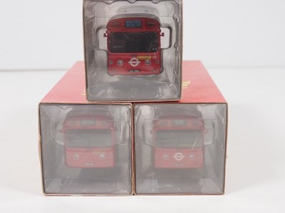 Lot 72 - A group of 1:76 scale diecast buses by BRITBUS,...