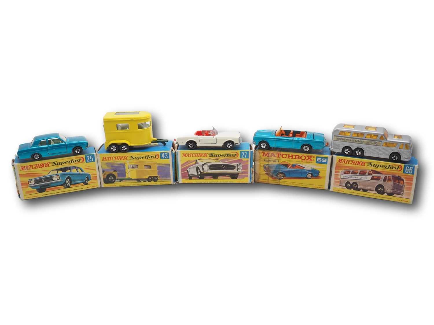 Lot 77 - A group of early 1970s MATCHBOX Superfast...