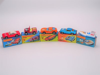 Lot 280 - A group of MATCHBOX Superfast series diecast...