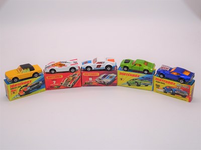 Lot 281 - A group of MATCHBOX Superfast series diecast...