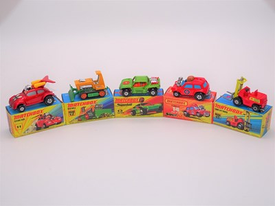 Lot 282 - A group of MATCHBOX Superfast series diecast...