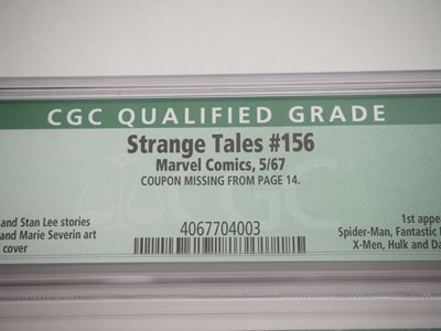 Lot 122 - STRANGE TALES #141 & 156(CGC) (2 in Lot) -...