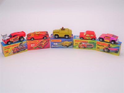 Lot 285 - A group of MATCHBOX Superfast series diecast...