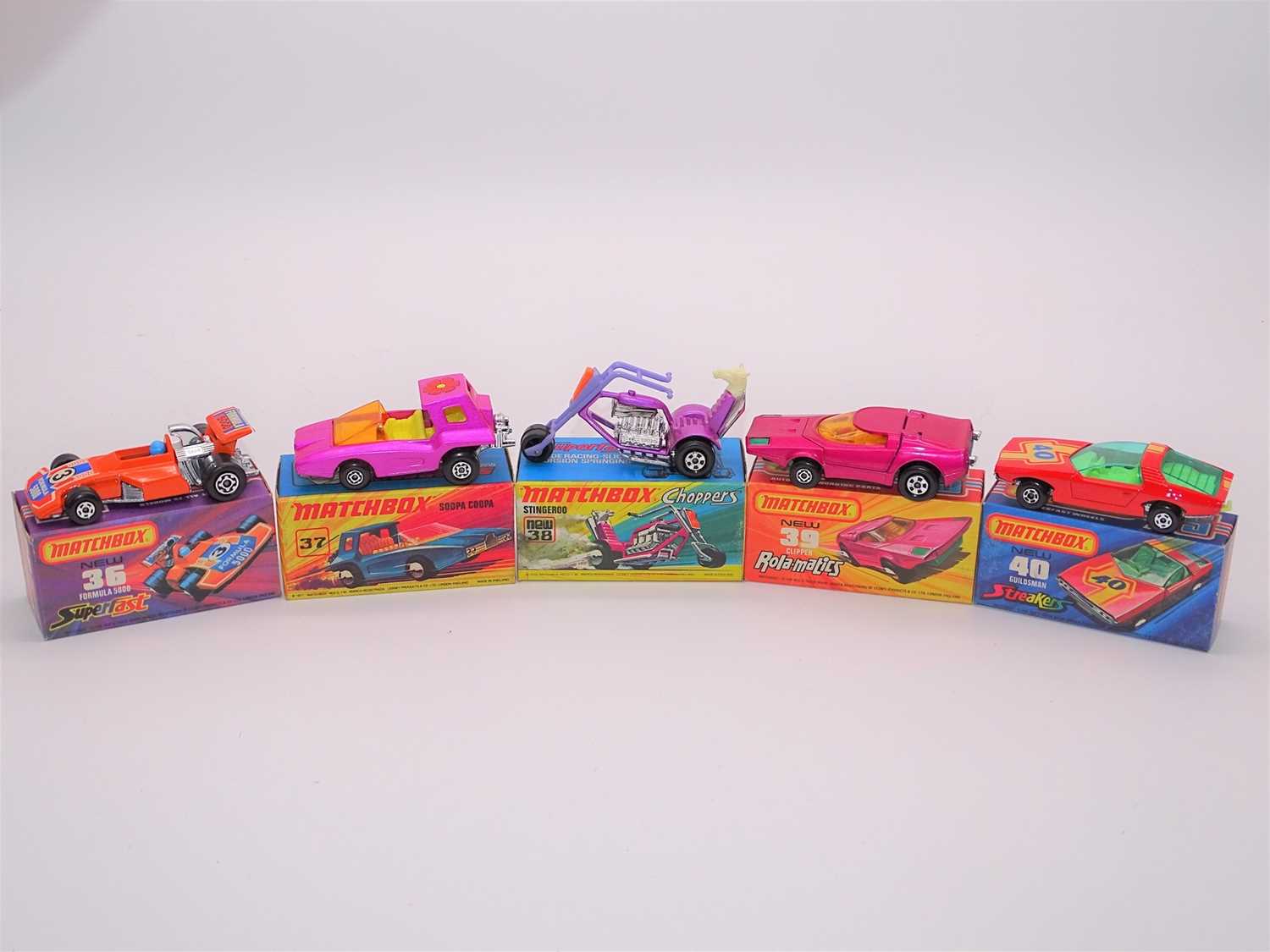 Lot 287 - A Group Of MATCHBOX Superfast Series Diecast