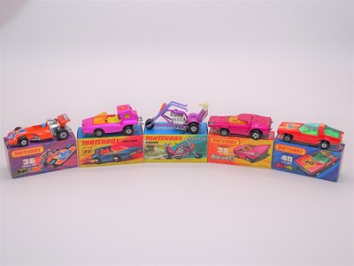 Lot 287 - A group of MATCHBOX Superfast series diecast...